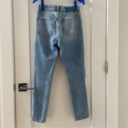 Abercrombie & Fitch  Mom Jeans Ripped Distressed Jeans Size 25