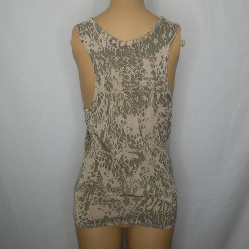 Cynthia Steffe  Snakeskin Print Racerback Tank Top