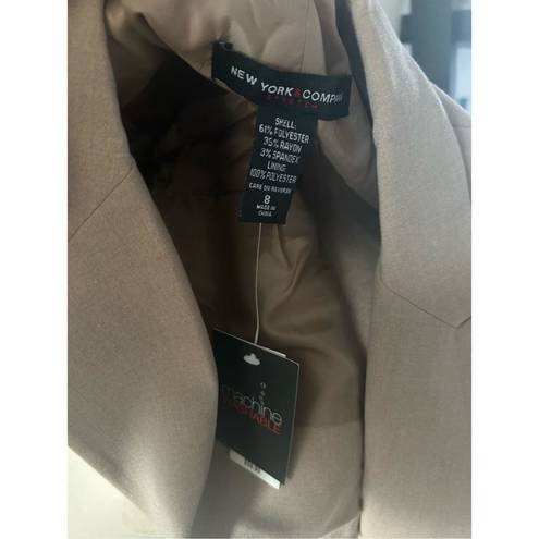 Krass&co New work and  brown tan blazer new size 8