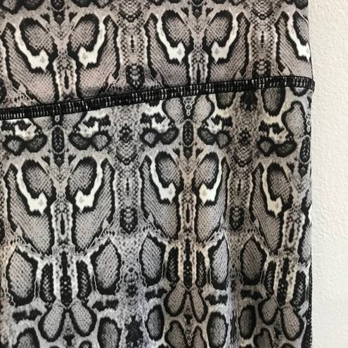 90 Degrees by Reflex Sale 3/$20 |  Gray Snake Print Capri Pants