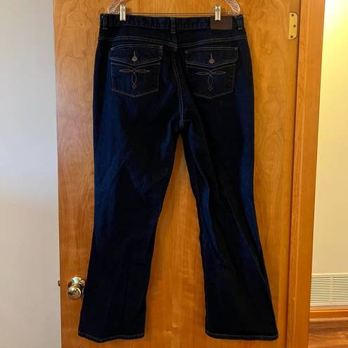 Krass&co Lauren Jeans . Ralph Lauren LRL Jeans Classic Bootcut Dark Wash Size 16