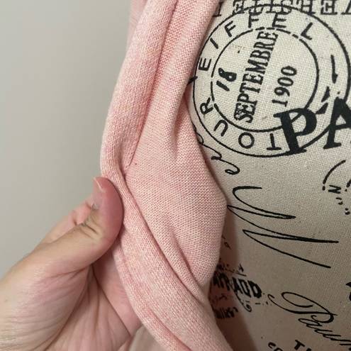 Lululemon Cotton - Cashmere Knit Wrap - Heathered Dew Pink