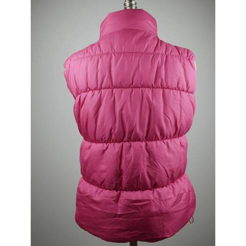  UNLIMITED | ECKORED | Pink Puffer Vest Large