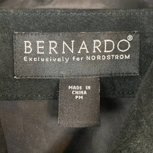 Bernardo  Black Suede Jacket Made Exclusively for Nordstrom Petite Medium