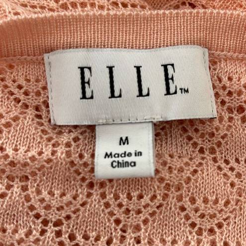 Elle 1629- medium pink cardigan sweater 
Measurements in picture