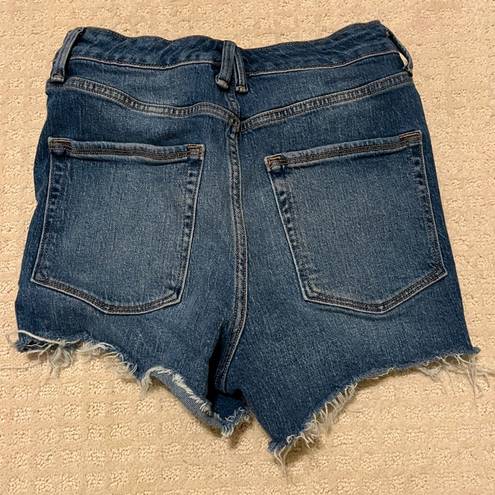 Good American  Bombshell Denim Shorts Sz 27/4