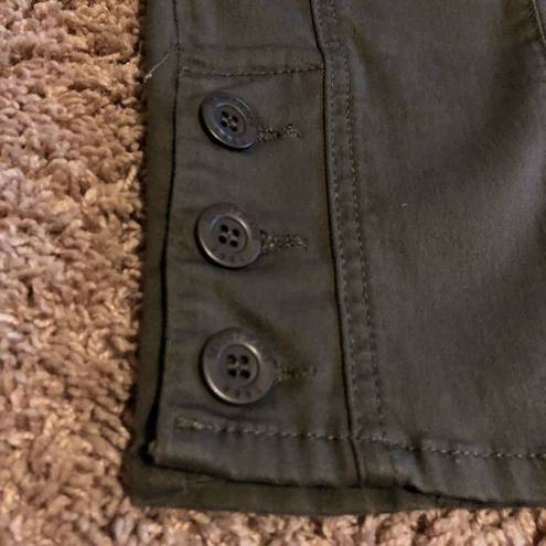 Seven7 Seven olive green ankle pants sz 12 NWT