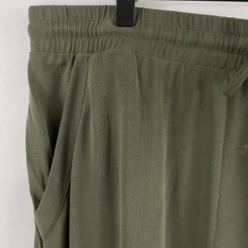 Treasure & Bond New  Soft Modal Knit High Waist Joggers Olive Sarma