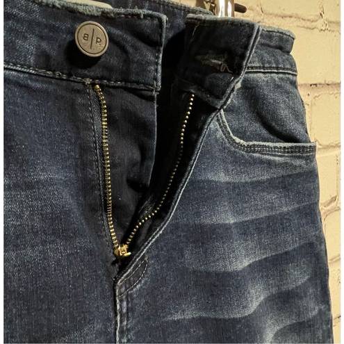 BP  Nordstrom Womens High Rise Skinny Ankle Dark Wash Blue Jeans Size 29