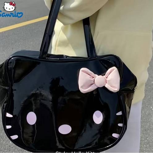 Sanrio Pleather Purse  Hello Kitty Shoulder Bag  Trendy Kawaii Handbag. NWT