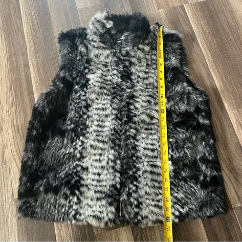 INC  faux fur vest NWT size s/m