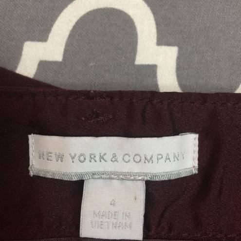 New York & Co. Berry Wine Thick jegging Jeans