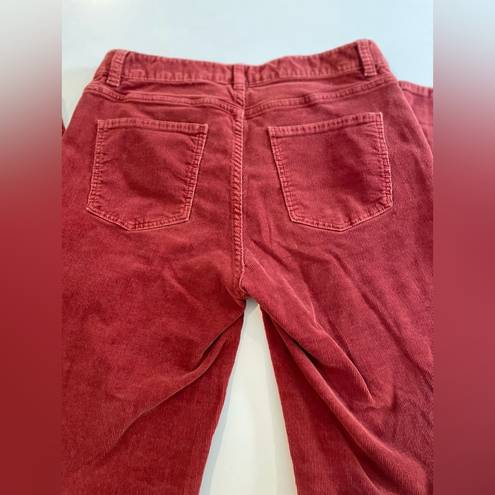 Talbots Heritage Corduroy Jeans Rust Color