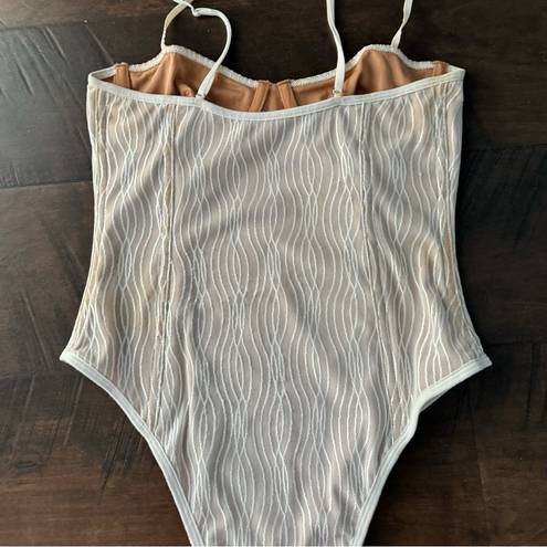 White Fox Boutique White Fox Corset Bodysuit