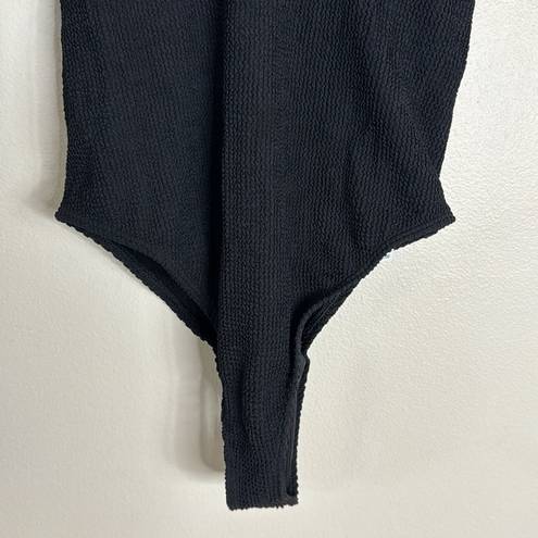 Good American  black always fits one swimsuit one piece size 3/4 L/XL