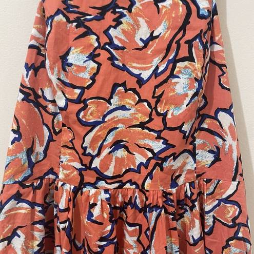 Tracy Reese Plenty By  Floral Lined Sleeveless Fit & Flare Dress Size 14