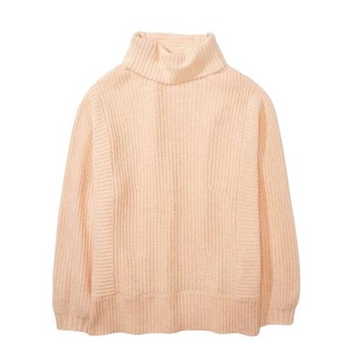 American Eagle  Outfitters Oversized Peach Mock Neck
Sweater(Size XS)