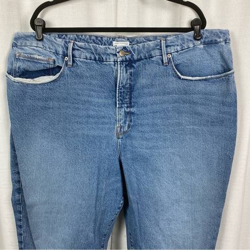 Good American  Good Girlfriend Distressed Jeans Sz.22