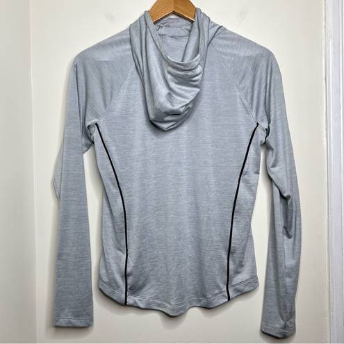 Under Armour  Velocity Pullover Hoodie Loose Fit Women’s Medium Wordmark Gray