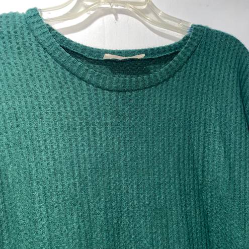 Zenana Outfitters Long Sleeve Green Top Women’s Small