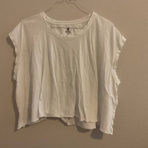 Free People Movement FP Movement white loungewear loose fitting shirt '