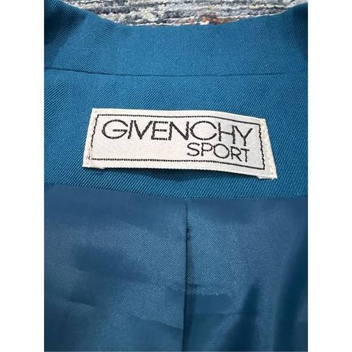 Givenchy  sport blue vintage blazer jacket size 8