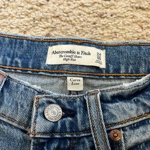 Abercrombie & Fitch abercrombie curve love jean shorts