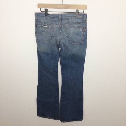 James Jeans  Size 27 4 distressed long tall bootcut