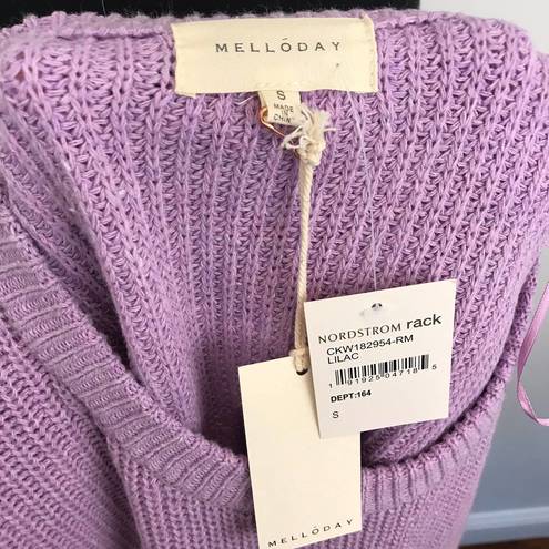 MELLODAY NWT  Two Pocket Pullover Knit Sweater