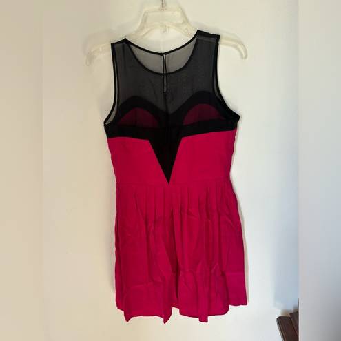 Parker  pink and black dress