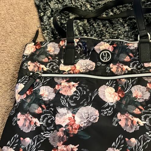 Nine West  floral shoulder bag tote