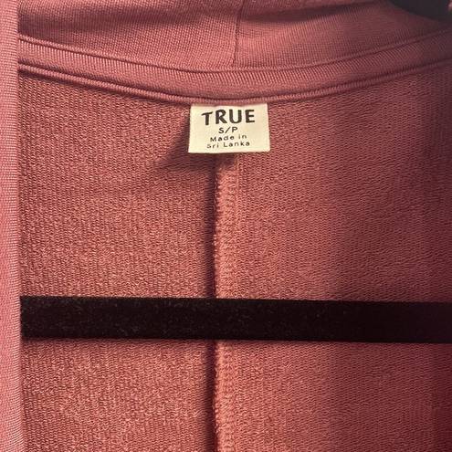Krass&co True &  Women's Any Wear Open Cardigan size Small NWT crushed berry (b34.5)