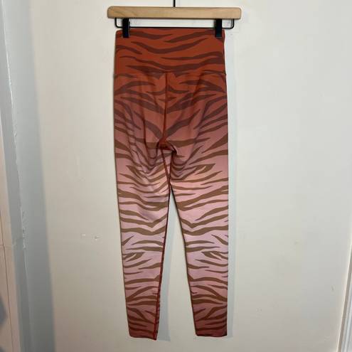 Beach Riot - Jungle Piper Legging Rust Zebra Athletic Training Workout Gym Yoga