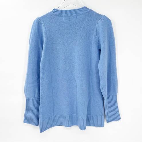 Hill House NWT  The Sylvie Merino Wool Sweater XS Blue