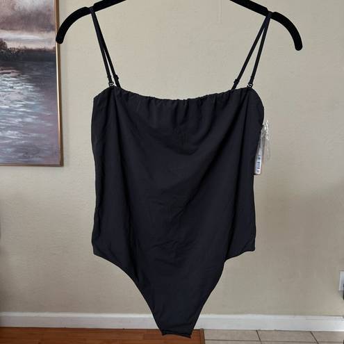 SKIMS  FITS EVERYBODY STRAPLESS BODYSUIT- SIZE LARGE- NWT ONYX BLACK