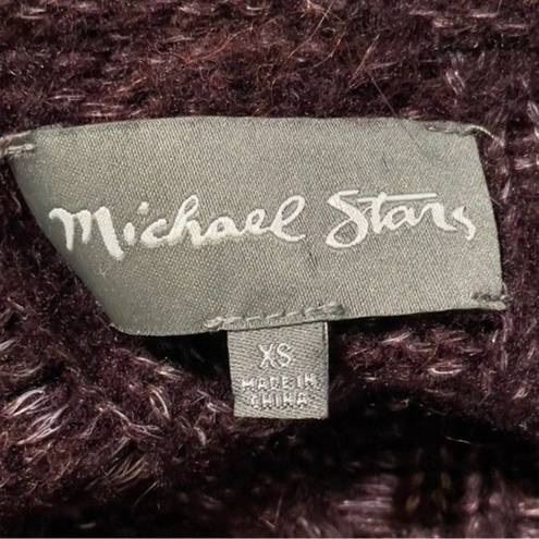 Michael Stars  Wool and Alpaca Blend Cable Knit Pullover Sweater XS