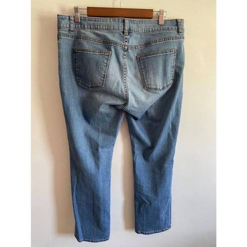 Talbots Women's  Jeans - Size 14P Signature Straight Petite GUC!