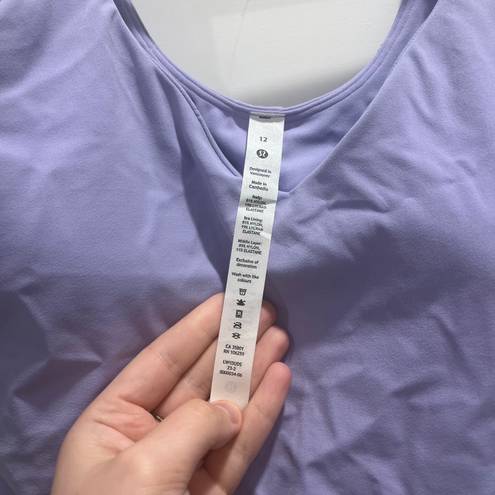 Lululemon NWT  Align Tank Lilac Smoke Size 12 - brand new