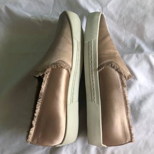 Joie  Blush Satin Slip On Sneakers Size 38.5