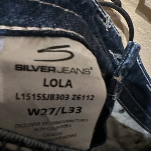 Silver Jeans Silver Flare Lola blue Jeans