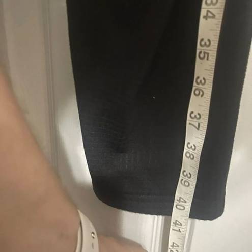 Edge Polar  Black Textured Leggings - XL​