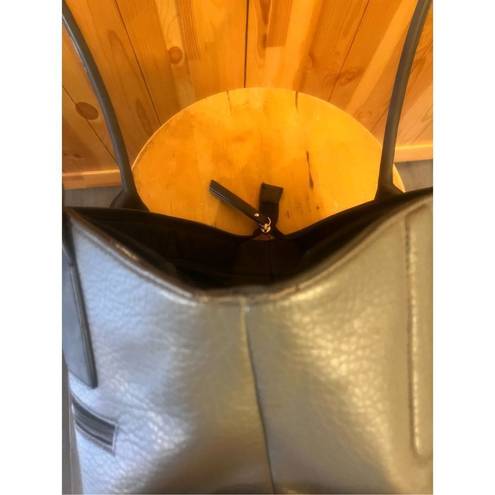 Nicole Miller  Women's Handbag Outer Pocket Zip Top Closure Double Handle