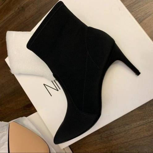 Neiman Marcus  Post Nylon Pointed Booties