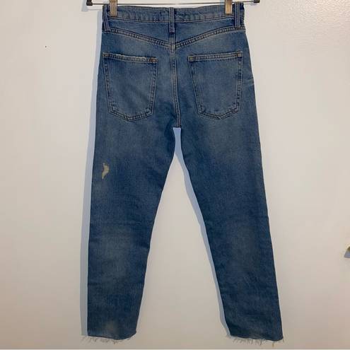 We The Free Free People  Vixen Cigarette Jean in Vintage Indigo size 24 🆕