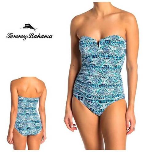 Tommy Bahama New.  V-wire swimsuit. MSRP $149