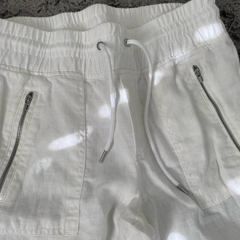 Athleta  Cabo Wide leg Pants size 4. White. Good for going out or casual