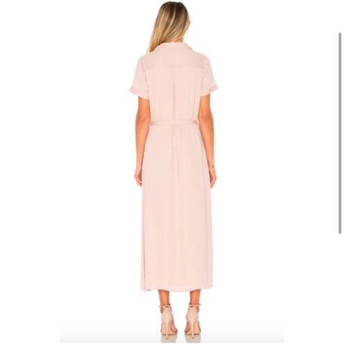 L'Academie REVOLVE L’Academie June The Maxi Shirtdress in Beige Small