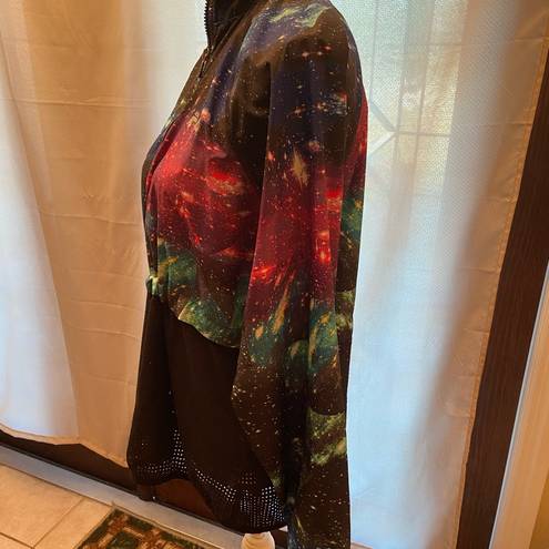 FILA Colorful light weight Galaxy Windbreaker size lg