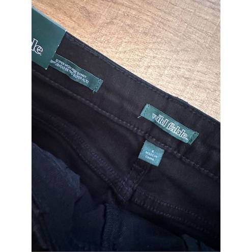 Wild Fable  Denim Jeans 6 28 High Waisted Black Skinny Stretch Womens Pant NWT