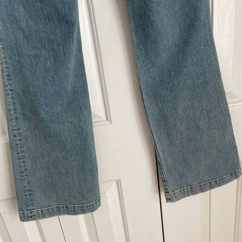Gap  Long and Lean Stretch Jeans Light Wash Flare 4 Regular